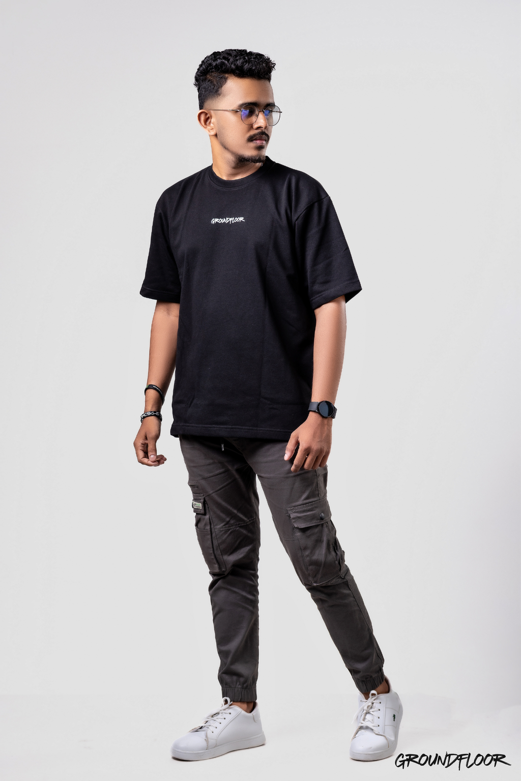 Printed Oversize T-Shirt - 100104