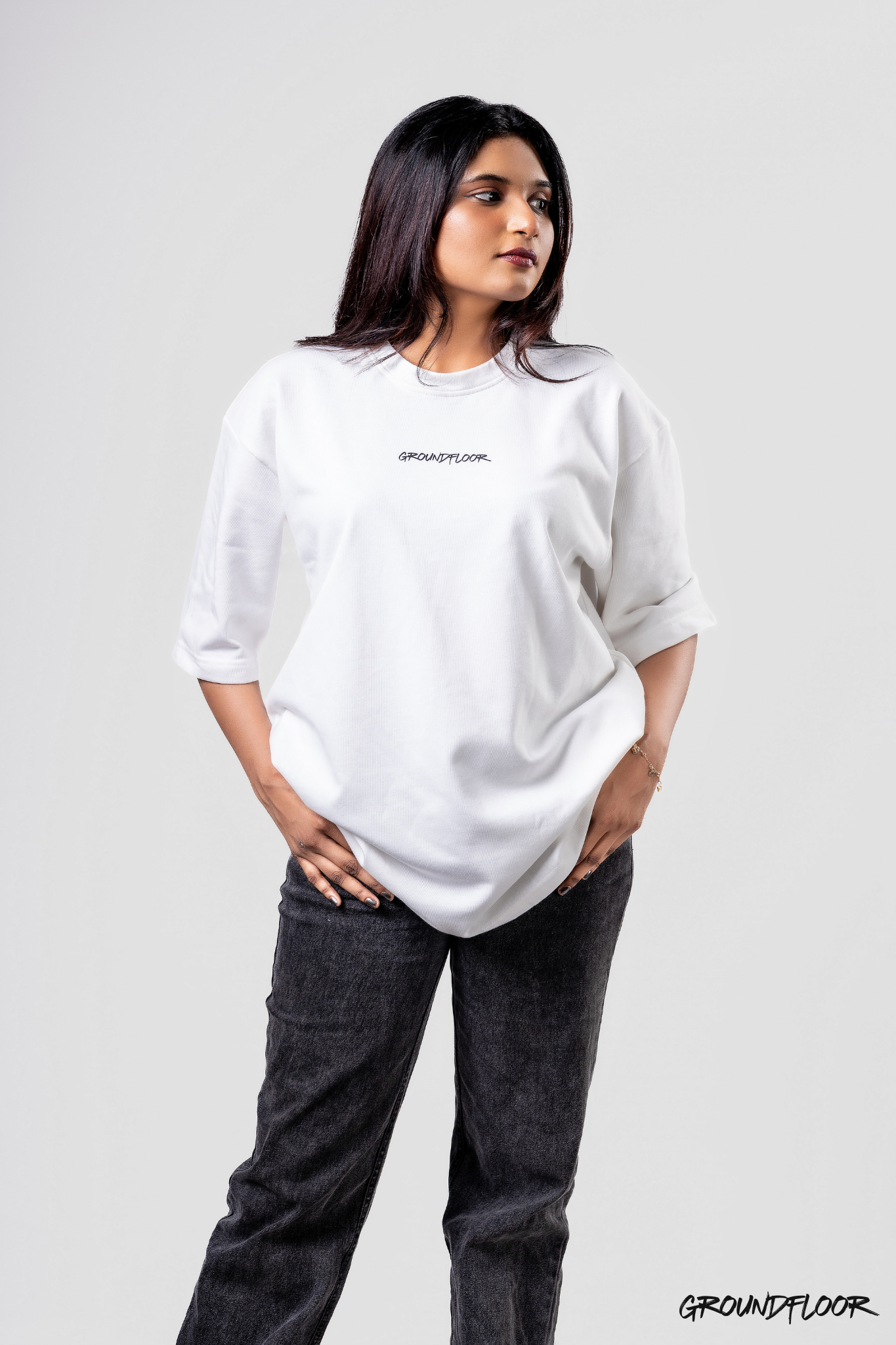 Printed Oversize T-Shirt - 100105