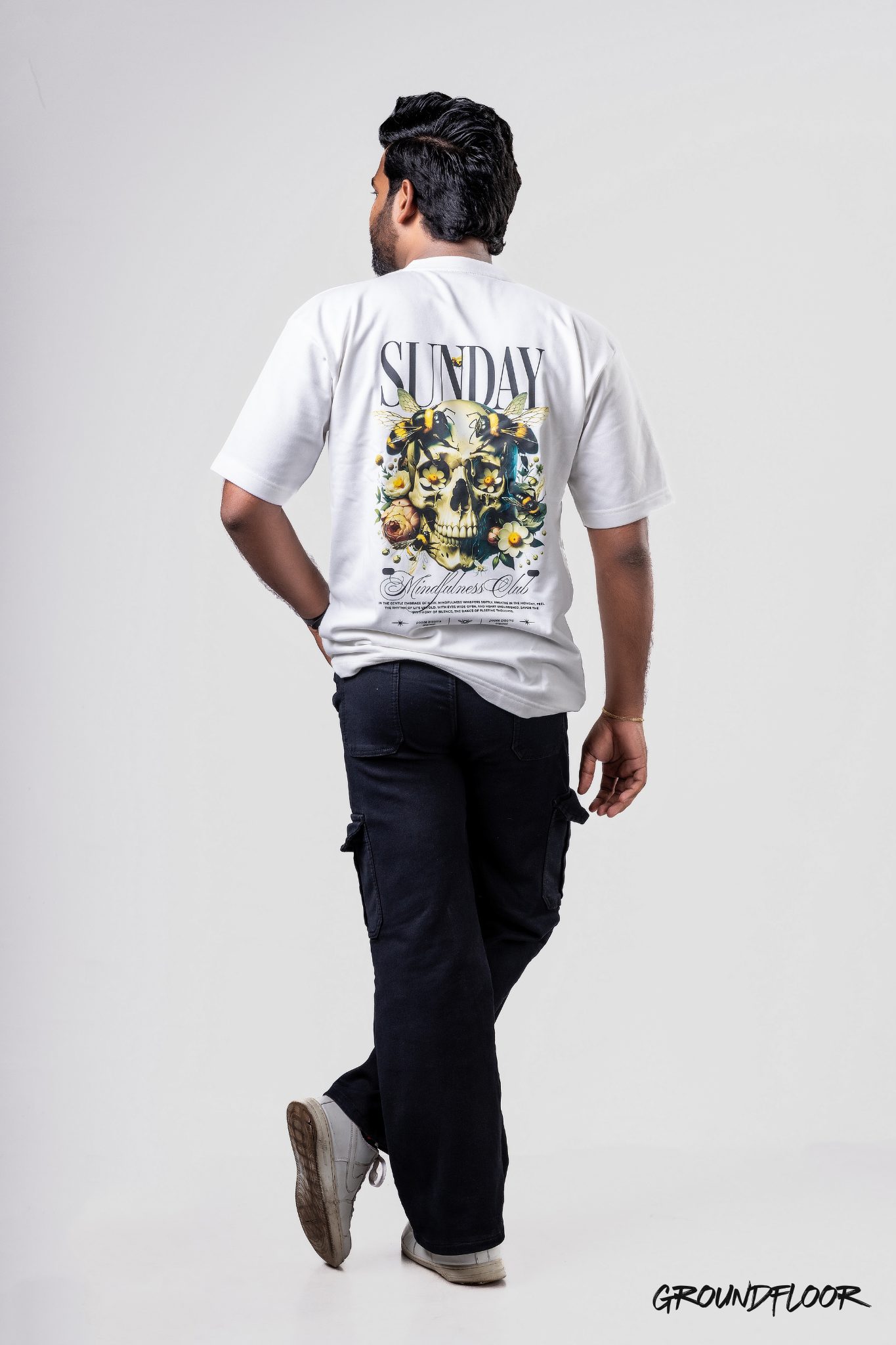 Printed Oversize T-Shirt - 100103