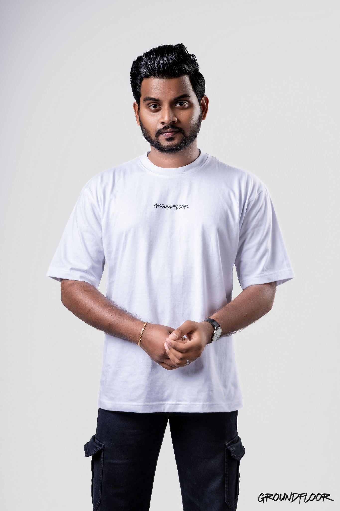 Printed Oversize T-Shirt - 100107