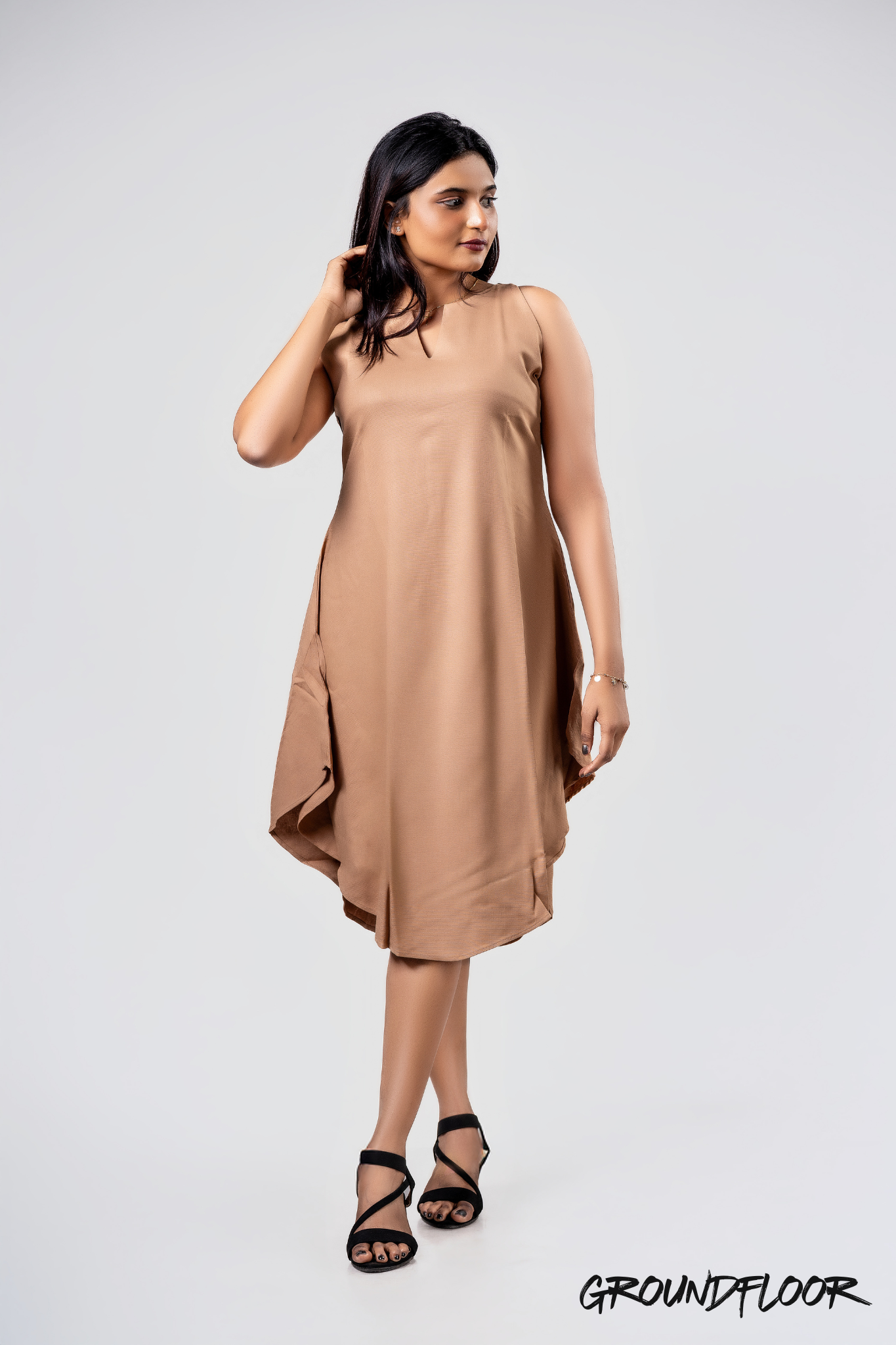 Aura Flow Midi dress - GRFC1110