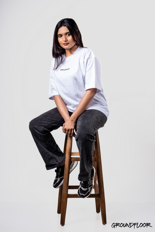 Printed Oversize T-Shirt - 100101