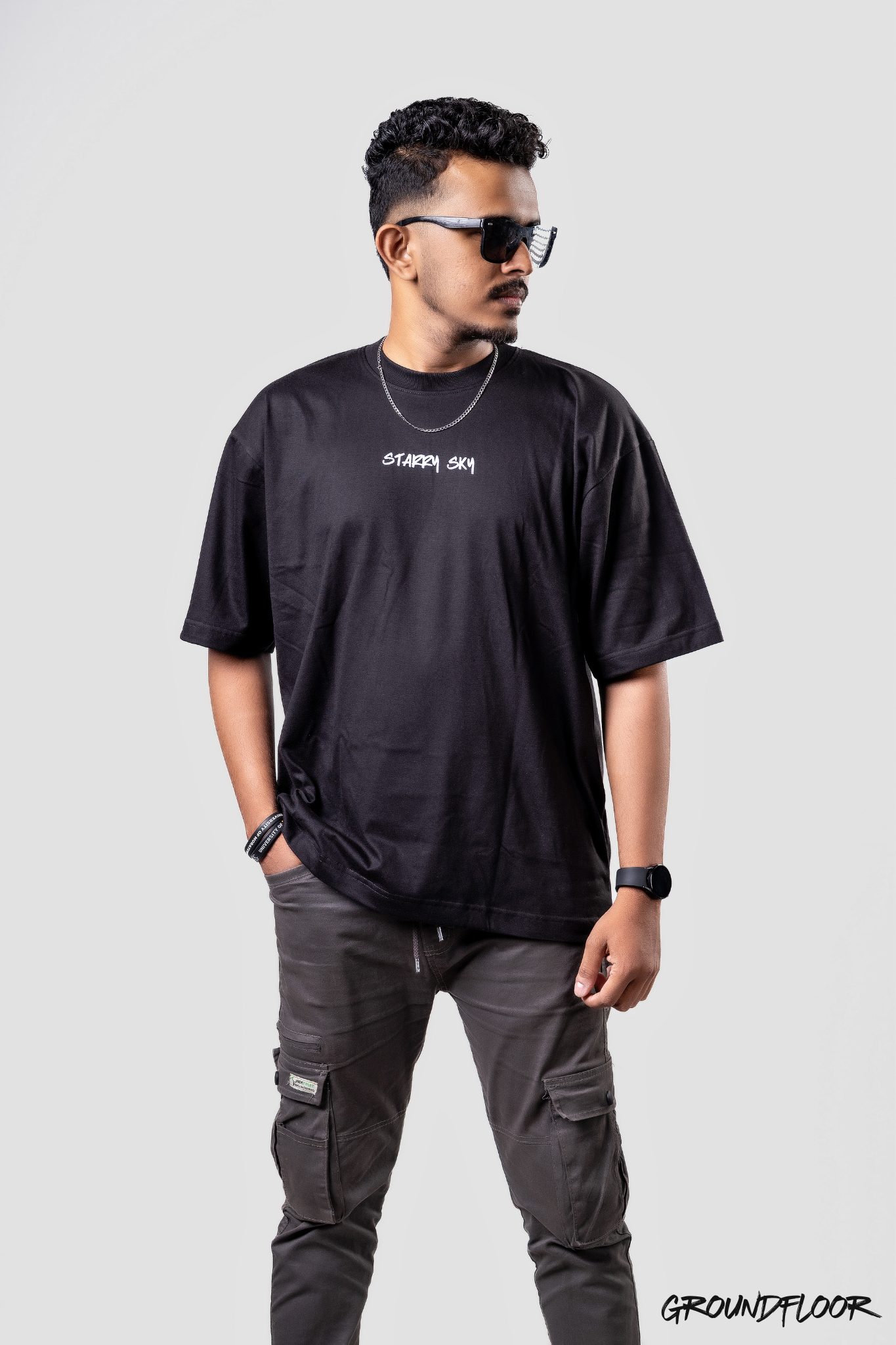 Printed Oversize T-Shirt - 100102