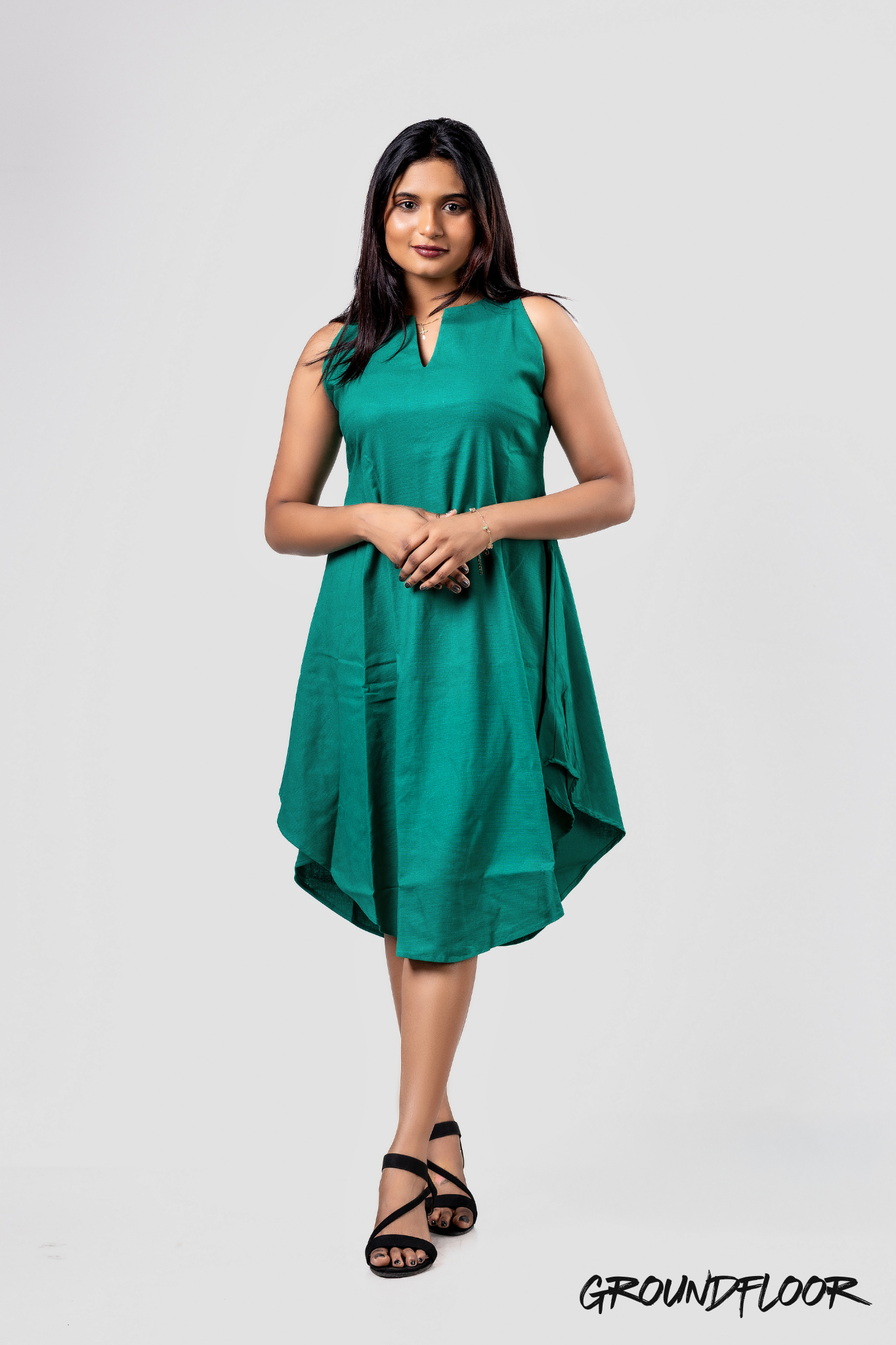 Aura Flow Midi dress - GRFC1110